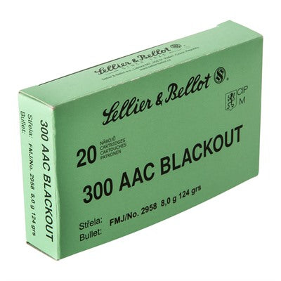 ON SALE! 300 AAC BLACKOUT 124GR FMJ  500rd Case