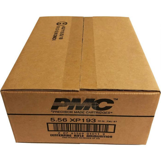 PMC X-TAC 5.56 NATO Rifle Ammo - 55 Grain 1000 Rd Case