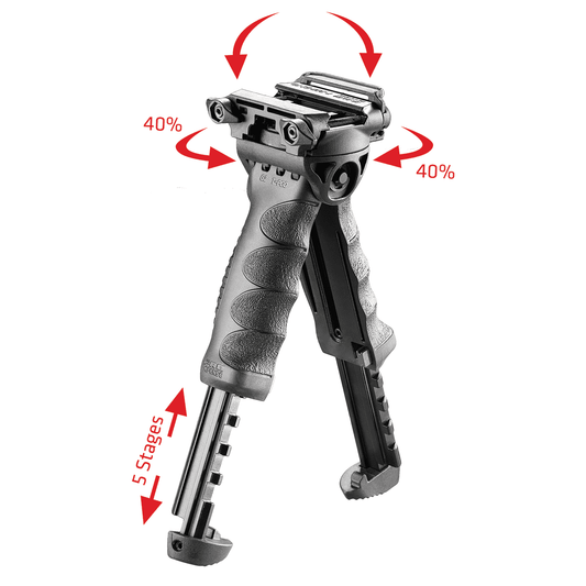 FAB Defense T-POD G2 Rotating Tactical Foregrip & Bipod